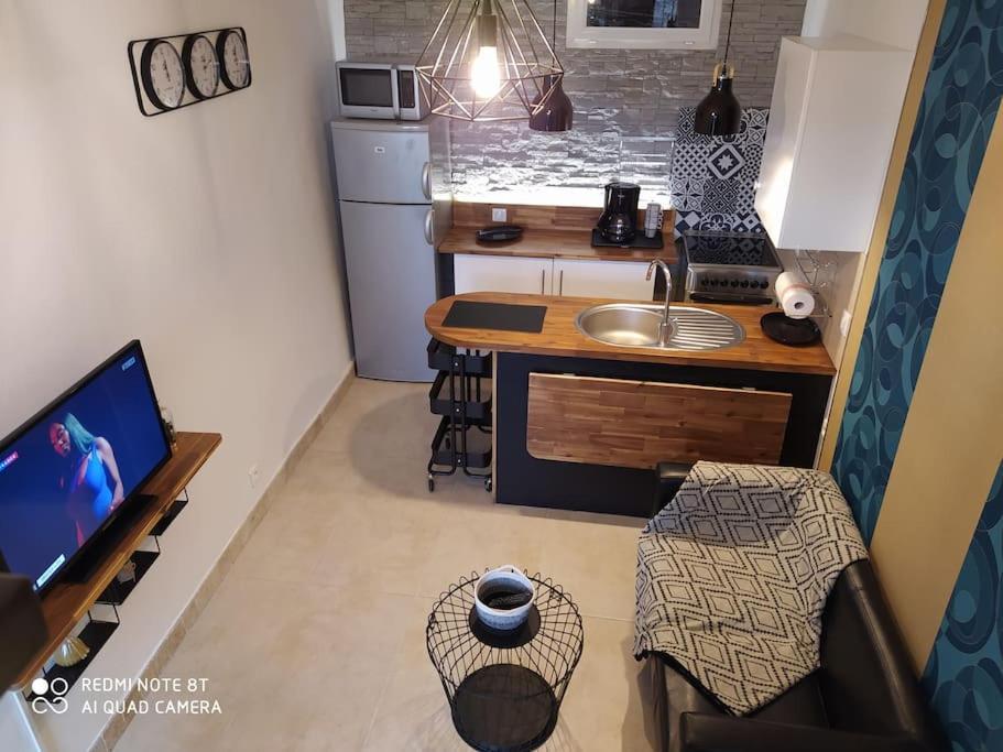 Duplex Avec Jardin, Proche Village Calenzana Extérieur photo